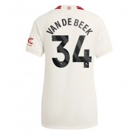Manchester United Donny van de Beek #34 Replica Third Shirt Ladies 2023-24 Short Sleeve
